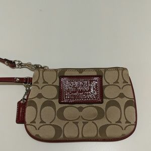 Coach wristlet